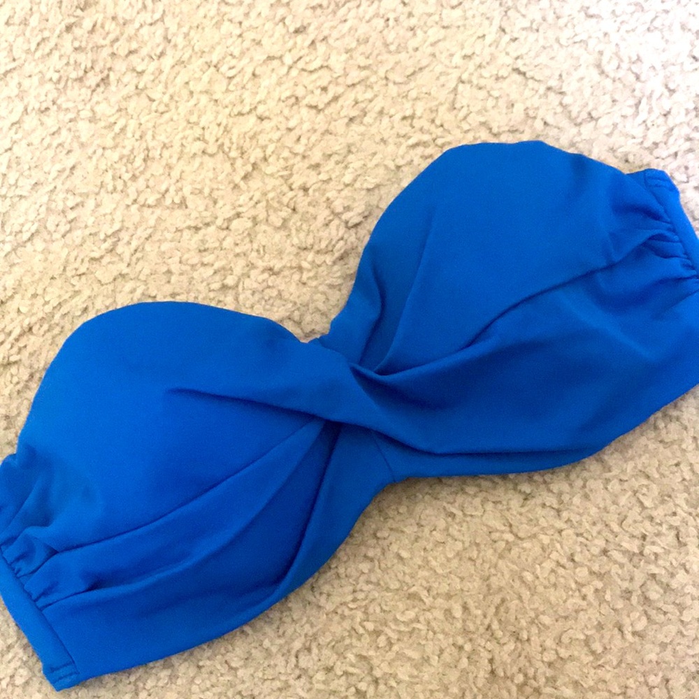 OG Victoria Secret Swim Bandeau Bikini Top 34C